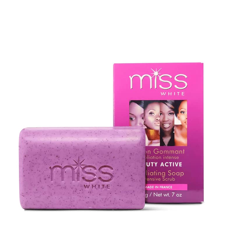 Fair & White Miss White Savon Gommant Exfoliating Soap 200g 1 Fair & White Miss White Savon Gommant Exfoliating Soap 200g