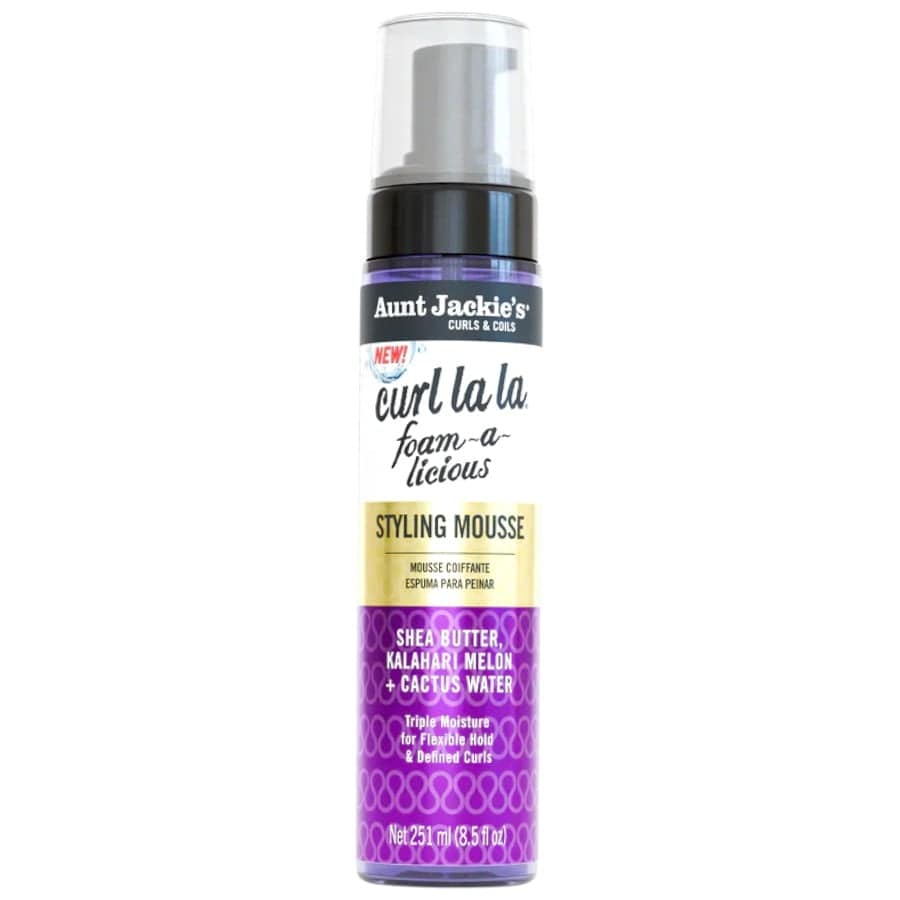 Aunt Jackie's Curl La La Foam A Licious Styling Mousse 8.5fl oz 1 Aunt Jackie's Curl La La Foam A Licious Styling Mousse 8.5fl oz