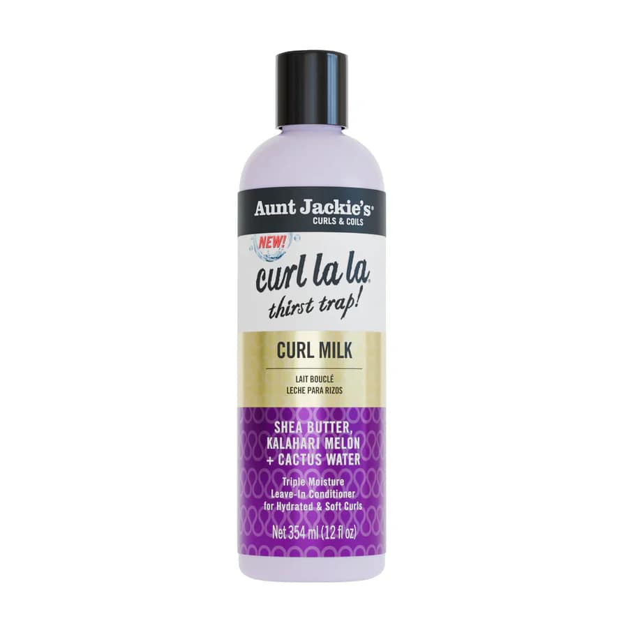 Aunt Jackie's Curl La La Thirst Trap Curl Milk 12fl.oz 1 Aunt Jackie's Curl La La Thirst Trap Curl Milk 12fl.oz