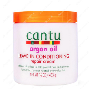 Cantu Argan Oil Leave-In Conditioning Repair Cream 16oz/453g