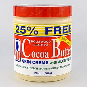 Hollywood Beauty Cocoa Butter Skin Cream with Aloe Vera 20oz
