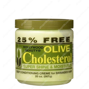 Hollywood Beauty Olive Cholesterol Super Shine & Moisturize 20oz