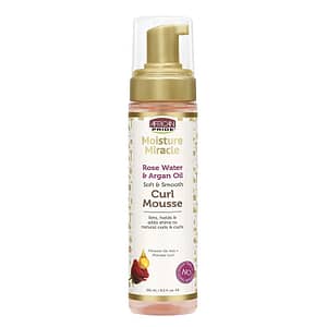 African Pride Curl Mousse with Rose Water & Argan Oil 8.5oz
