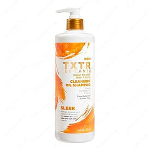 Cantu Txtr By Sleek Color Treated Hair + Curls Cleansing Oil Shampoo - 16