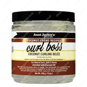 Aunt Jackie's curl boss Coconut Curling Gel 15oz