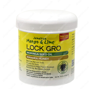Jamaican Mango & Lime Lock Gro Oil 16 Oz 170 g