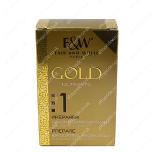 Fair & White Paris GOLD ULTIMATE EXFOLIATING ARGAN SOAP