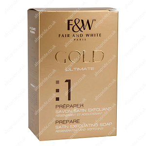 Fair & White GOLD Santin Exfoliating Soap 200 g