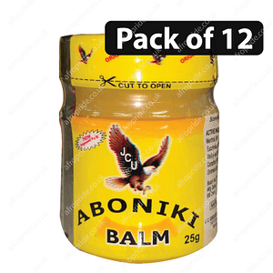 (Pack of 12) Aboniki Balm 25G