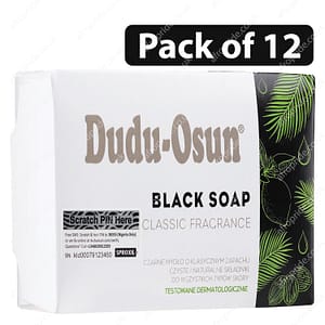 (Pack of 12) Dudu-Osun Black Soap