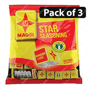 (Pack of 3) Maggi Seasoning, 100 Cubes