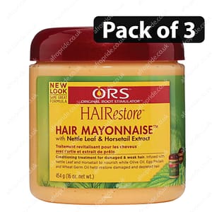 (Pack of 3)ORS HairStore Hair Mayonnaise with Nettle Leaf 16oz