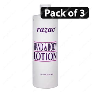 (Pack of 3) Razac Hand and Body Lotion 474ml