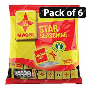 (Pack of 6) Maggi Seasoning, 100 Cubes