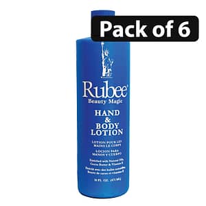 (Pack of 6) Rubee Hand & Body Lotion 16oz