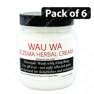 (Pack of 6) WAU WA Eczema Herbal Cream