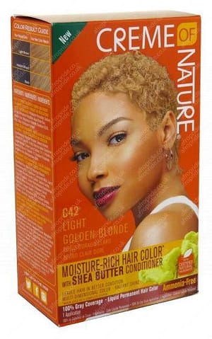 Creme of nature moisture-rich hair color