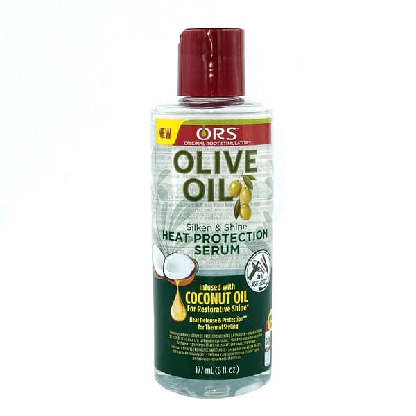 ORS Olive Oil Heat Protection Serum 6oz Afro Pride