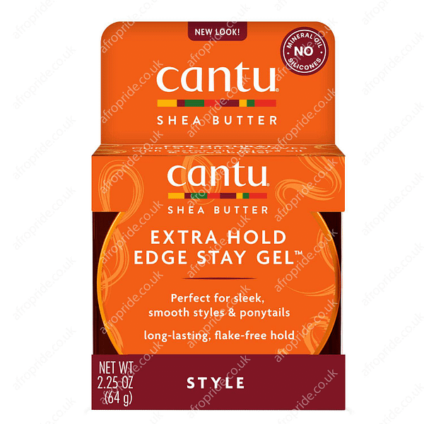 Cantu Extra Hold Edge Stay Gel with Shea Butter 2.25oz