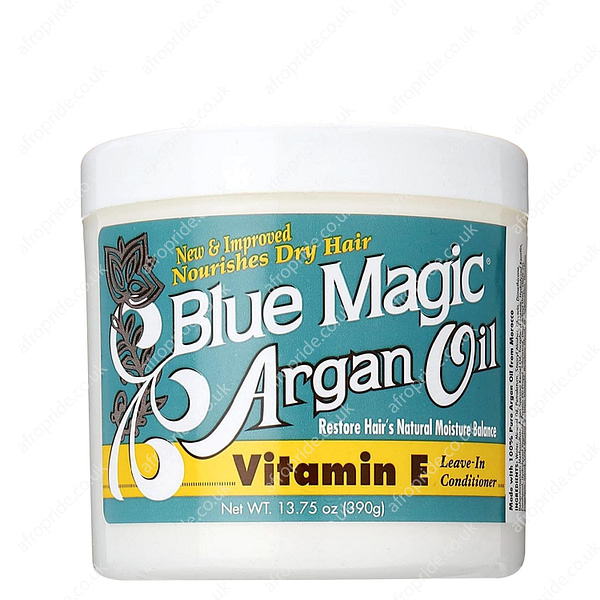 Blue Magic Argan Oil Vitamin E Leave In Conditioner 13.75oz