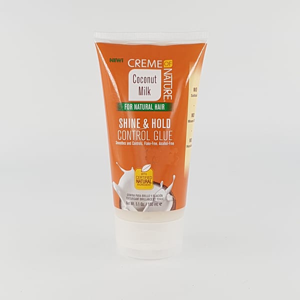 Creme of Nature Shine & Hold Control Glue Coconut Milk 5.1 oz
