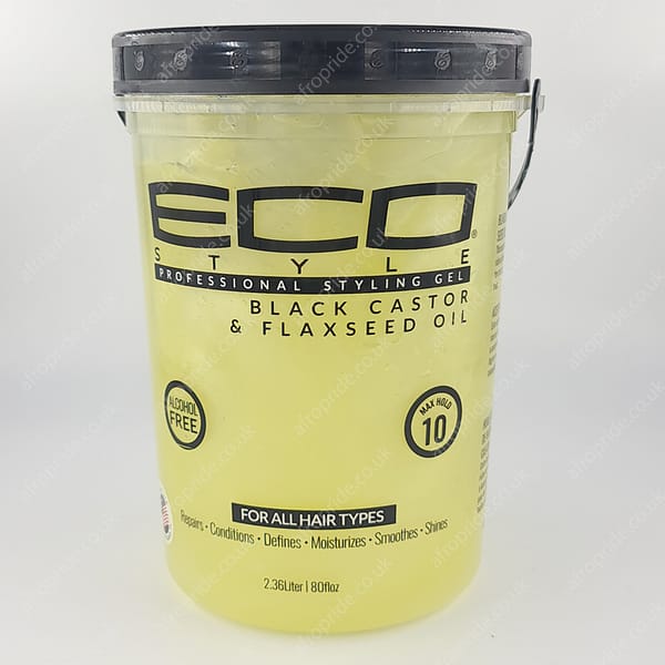ECO Style Black Castor & Flaxseed Oil Gel 2.36Litrs