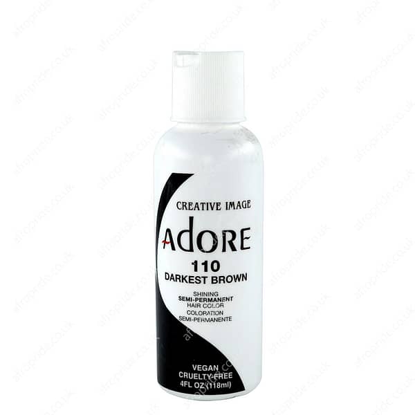 Adore Semi-Permanent Haircolor 110 Darkest Brown