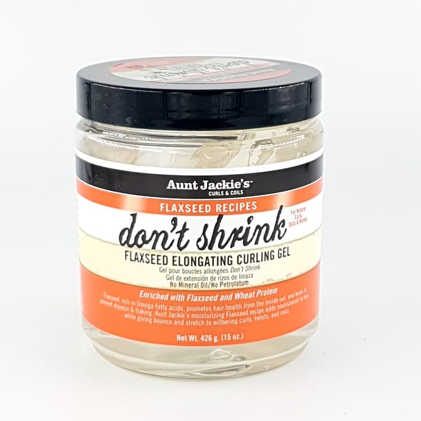Aunt Jackies Dont Shrink Flaxseed Elongating Curling Gel 15oz scaled