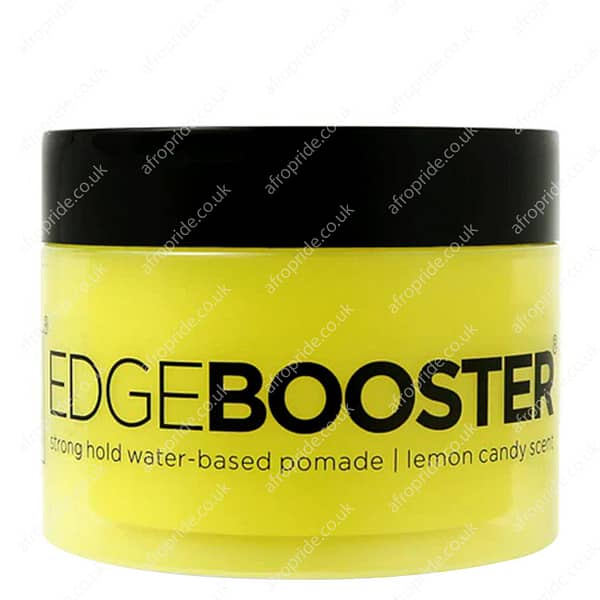 Style Factor Edge Booster Strong Hold Water Based Pomade (3.38oz) Lemon