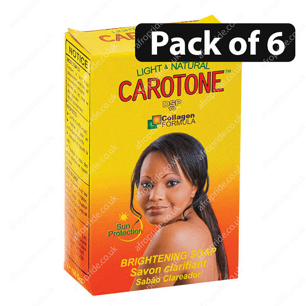 (Pack of 6) Carotone Brightening Soap 6.7 oz