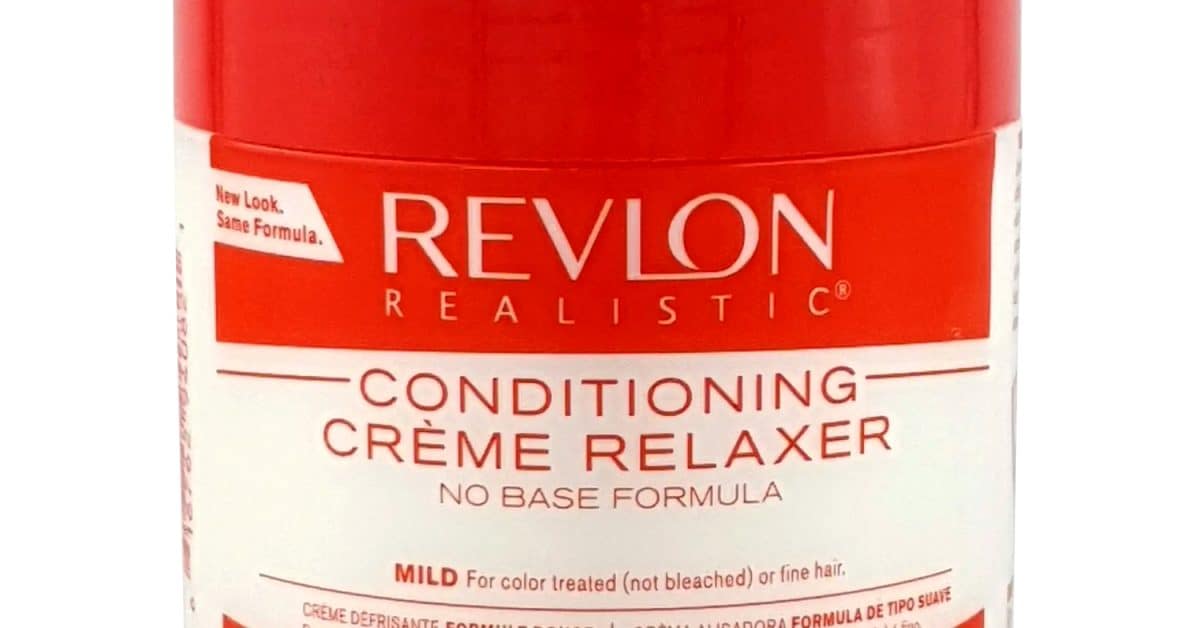 Revlon Realistic Conditioning Creme Relaxer No Base Formula Mild 16.76 oz Afro Pride