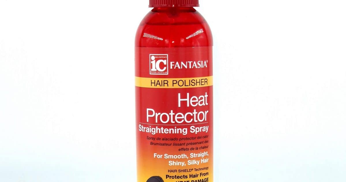 IC FANTASIA Heat Protector Straightening Spray 6oz Afro Pride