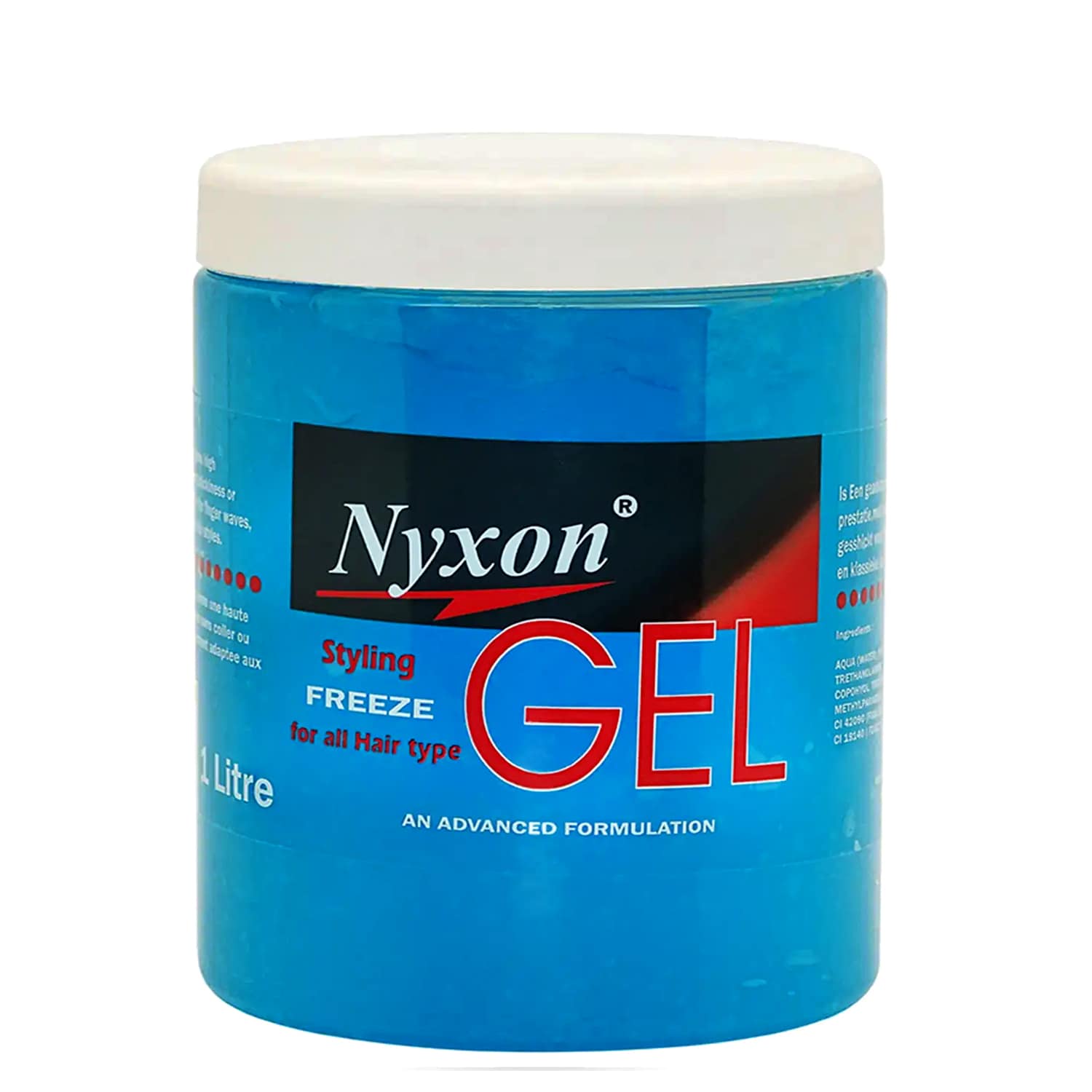 Nyxon Freeze Gel Styling Freeze 1 litre Afro Pride