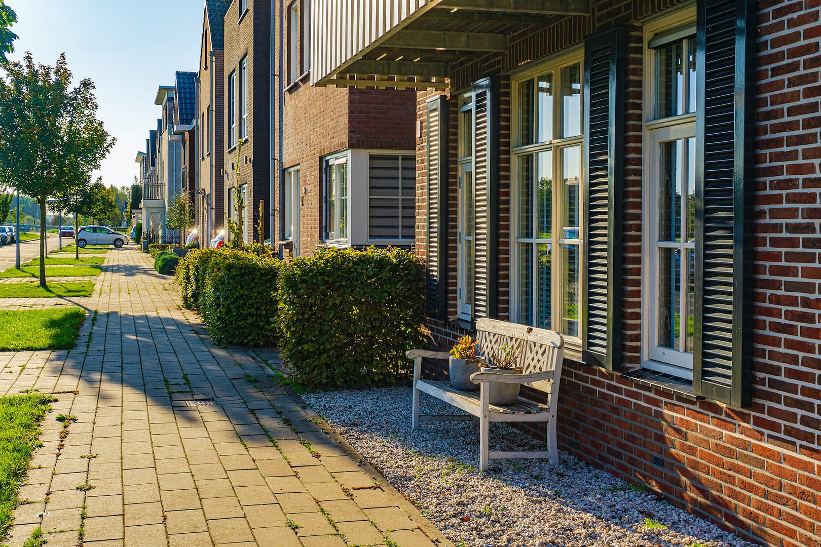 A residential Dutch street