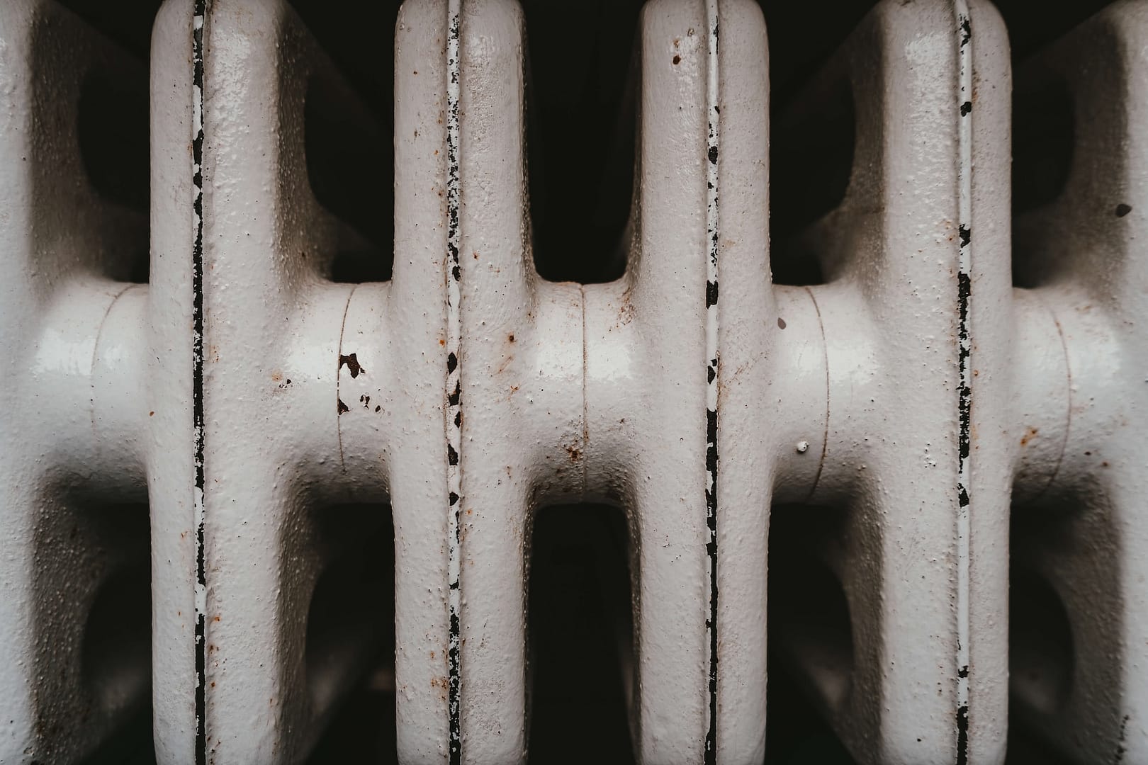 Close up of a radiator