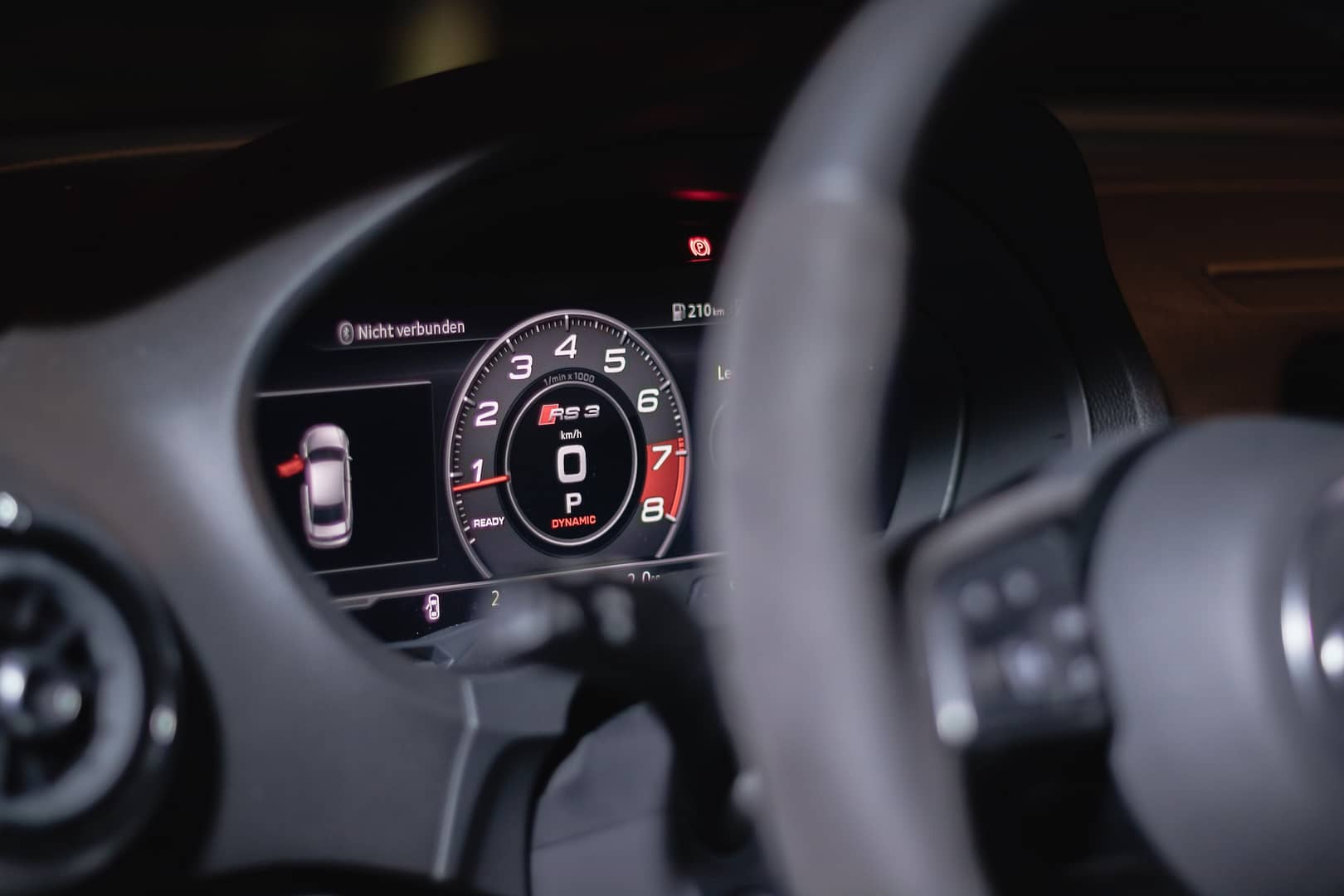 dashboard of a car