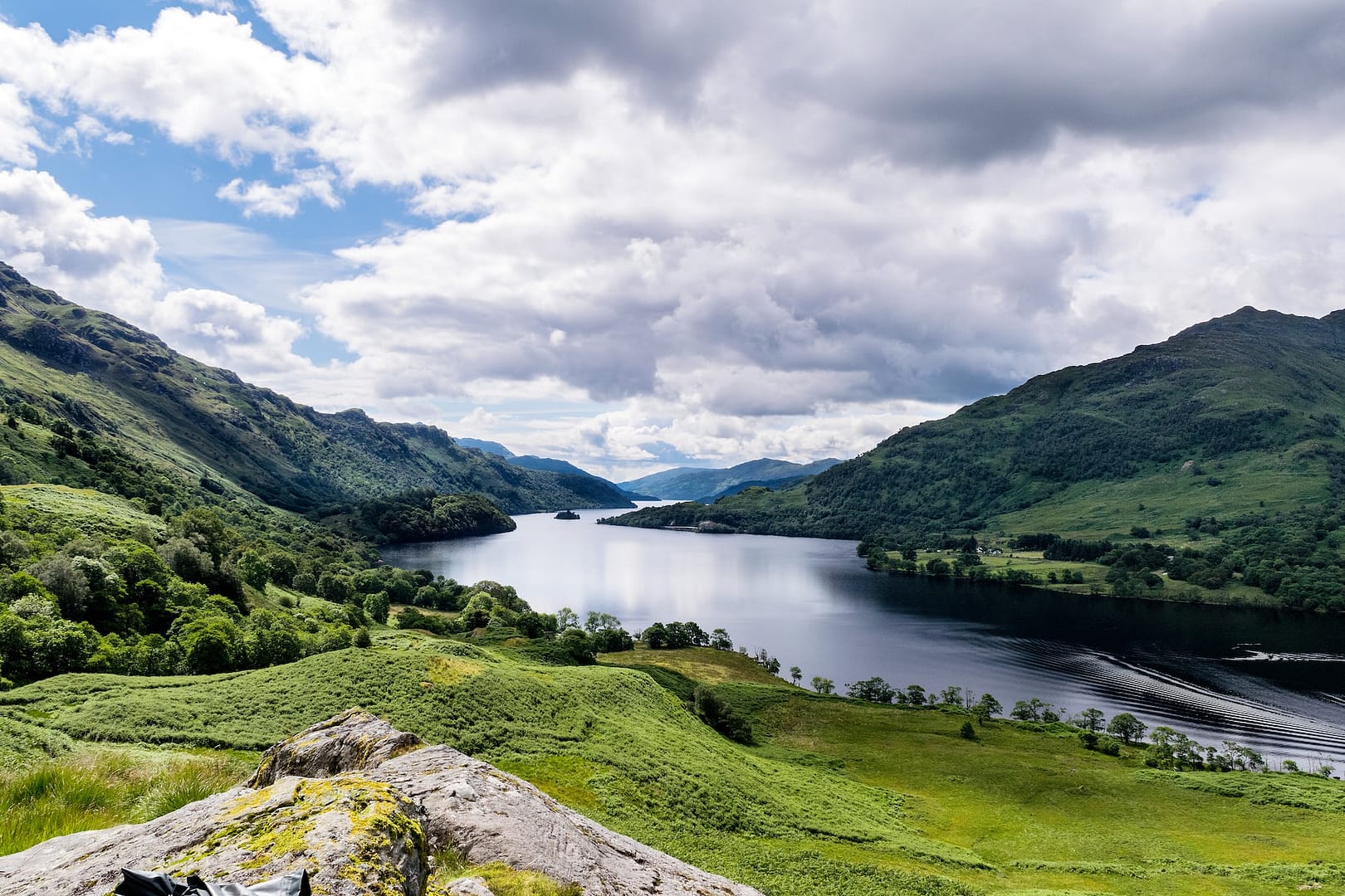 A lake in Scotland