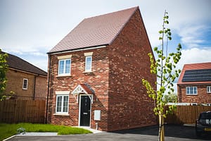 A newly built house