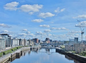 Sunny day in Glasgow