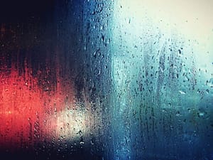 Condensation on a window