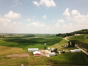 A rural landscape