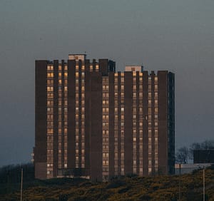 Two blocks of flats