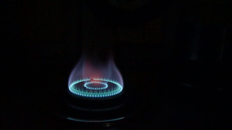 A gas hob