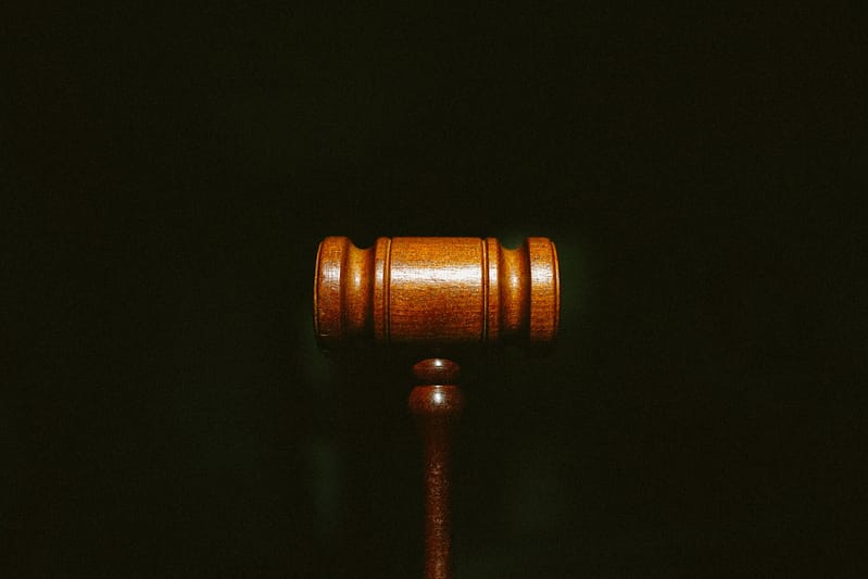 A gavel