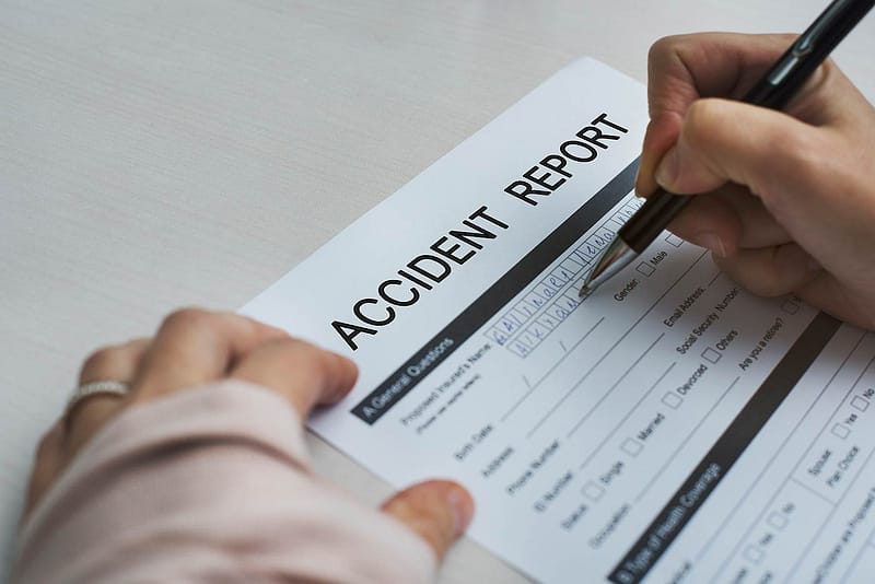 accident report form