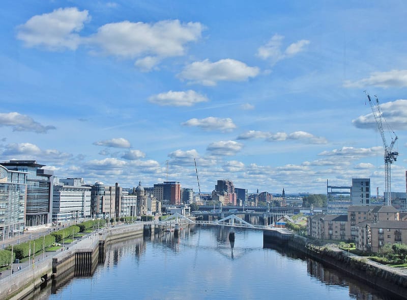 Sunny day in Glasgow