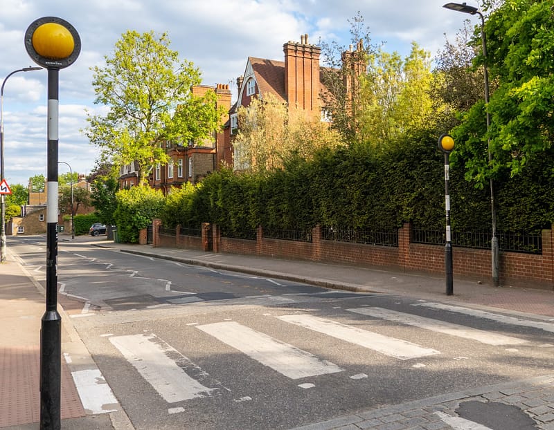 A pelican crossing